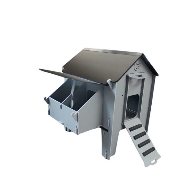 Caseta Plastico Gallinas Mod. De Luxe 1 Nido - Imagen 3